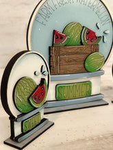 Load image into Gallery viewer, Watermelon Snow Globe Interchangeable File SVG, Fruit, Summer, Spring, Glowforge, Tiered Tray LuckyHeartDesignsCo