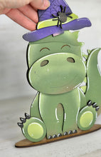Load image into Gallery viewer, Dinosaur Animal Hats Interchangeable MINI File SVG, Seasonal Leaaning sign, Holiday, Dragon, Roar Tiered Tray Glowforge, LuckyHeartDesignsCo