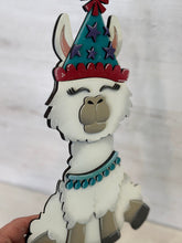 Load image into Gallery viewer, Unicorn Animal Hats Interchangeable MINI File SVG, Seasonal Leaning sign, Holiday, Tiered Tray Glowforge, LuckyHeartDesignsCo