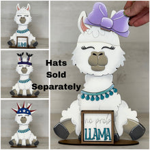 Load image into Gallery viewer, Unicorn Animal Hats Interchangeable MINI File SVG, Seasonal Leaning sign, Holiday, Tiered Tray Glowforge, LuckyHeartDesignsCo