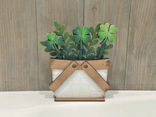 Load image into Gallery viewer, Picnic Basket Mug Stick File SVG, Glowforge Tiered Tray Decor, Spring, Summer Plant Stake, Christmas, Flower, Gift, LuckyHeartDesignsCo
