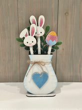 Load image into Gallery viewer, Vase Mug Stick File SVG, Glowforge Tiered Tray Decor, Spring, Summer Plant Stake, Christmas, Flower, Gift, LuckyHeartDesignsCo
