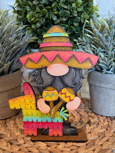 Load image into Gallery viewer, Cinco De Mayo Gnome Standing File SVG, Glowforge Tiered Tray, Fiesta, Cactus, Piñata, LuckyHeartDesignsCo

