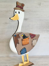 Load image into Gallery viewer, Goose Animal Hats Fall Interchangeable Outfit File SVG Scarecrow, Pumpkin, Shirt Seasonal Holiday Glowforge LuckyHeartDesignsCo
