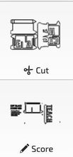 Load image into Gallery viewer, Teach Pencil Box File SVG, Glowforge School, Apple, Gift, Teacher, LuckyHeartDesignsCo
