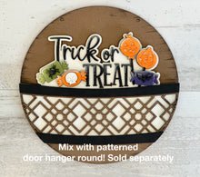 Load image into Gallery viewer, Cute Halloween Ghost For The Flower Basket Interchangeable File SVG, TINY, Jack-O-Lantern Pumpkins, Glowforge, LuckyHeartDesignsCo
