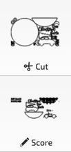 Load image into Gallery viewer, Tree Car Christmas Sign File SVG, Holiday Glowforge, Farmhouse, Truck, Rustic, Door Hanger, LuckyHeartDesignsCo
