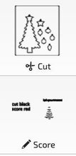 Load image into Gallery viewer, Tree Pop Out Christmas Ornament Craft File SVG, Build Your Own, Christmas, Kids Craft, Glowforge, LuckyHeartDesignsCo
