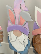 Load image into Gallery viewer, Easter Long Hat Porch Gnome Interchangeable File SVG, ADD ON, Holiday, Seasonal, Bunny, Spring, Rabbit, Glowforge, LuckyHeartDesignsCo
