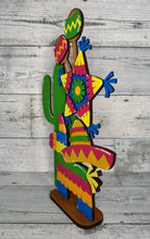 Load image into Gallery viewer, Cinco De Mayo Stacking Standing File SVG, Glowforge, Cactus, Sombrero, Piñata, Tiered Tray LuckyHeartDesignsCo
