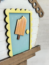 Load image into Gallery viewer, Summer Fun Highland for the Birdhouse Interchangeable File SVG, Glowforge, Watermelon, Lemonade Cow, Holiday Shapes, LuckyHeartDesignsCo
