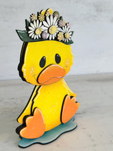 Load image into Gallery viewer, New Duck Animal Hats Interchangeable MINI File SVG, Seasonal Leaning sign, Holiday, Pet, Farm Tiered Tray Glowforge, LuckyHeartDesignsCo

