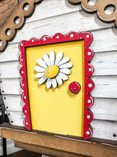Load image into Gallery viewer, Spring Duck for the Birdhouse Interchangeable File SVG, Glowforge, Boots, Umbrella, Daisy, Holiday Shapes, Bird house, LuckyHeartDesignsCo
