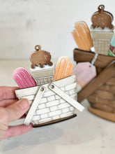 Load image into Gallery viewer, Summer Treats For The Flower Basket Interchangeable File SVG, TINY, Watermelon, Lemonade, Tray, Ice Cream, Glowforge, LuckyHeartDesignsCo
