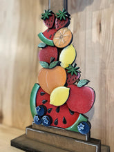 Load image into Gallery viewer, Fruit Salad for the Birdhouse Interchangeable File SVG, Glowforge lemon Strawberry Summer Seasonal Holiday, Bird house, LuckyHeartDesignsCo
