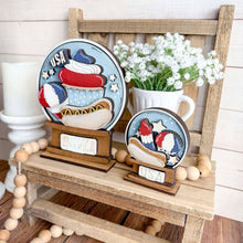 Load image into Gallery viewer, July Fourth Food Snow Globe Interchangeable File SVG, TINY Glowforge, Hoy Dog, Snowcone Summer America, USA, Tiered Tray LuckyHeartDesignsCo
