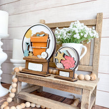 Load image into Gallery viewer, Summer Beach Bucket Snow Globe Interchangeable File SVG, TINY, Glowforge, Shells, Sun, Tiered Tray LuckyHeartDesignsCo
