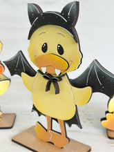 Load image into Gallery viewer, Halloween Duck Standing File SVG, Pumpkin, Witch, Jack-o-lantern, Farm, Bat, Candy, Mummy, Tiered Tray Glowforge, LuckyHeartDesignsCo

