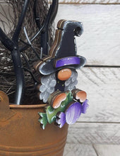 Load image into Gallery viewer, Gnome Halloween Mug Hugger File SVG, Glowforge Tiered Tray, Decor Holiday Jack o lantern Plant Hugger Trick or Treat, LuckyHeartDesignsCo
