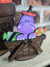 Load image into Gallery viewer, Dinosaur Halloween For The Flower Basket Interchangeable File SVG, TINY, Potion, Candy, Monster, Witch, Glowforge, LuckyHeartDesignsCo
