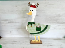 Load image into Gallery viewer, Goose Elf Animal Hats Halloween Interchangeable Outfit File SVG Christmas Shirt Seasonal Holiday Glowforge LuckyHeartDesignsCo
