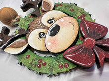 Load image into Gallery viewer, Reindeer Cute Christmas Ornament File SVG, Santa Elf Candy Cane Rudolph, Presents Tiered Tray, Glowforge, LuckyHeartDesignsCo
