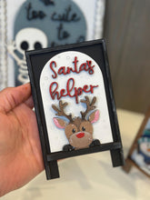 Load image into Gallery viewer, Sandwich Board Tall Arch Sign Interchangeable File SVG, TINY, FRAME only, Glowforge, Seasonal, Holiday, Tiered Tray LuckyHeartDesignsCo
