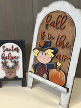 Load image into Gallery viewer, Sandwich Board Tall Arch Sign Interchangeable File SVG, TINY, FRAME only, Glowforge, Seasonal, Holiday, Tiered Tray LuckyHeartDesignsCo
