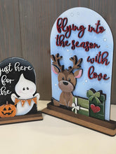 Load image into Gallery viewer, Base Tall Arch Sign Interchangeable File SVG, TINY, FRAME only, Farmhouse Glowforge, Seasonal, Holiday, Tiered Tray LuckyHeartDesignsCo
