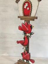 Load image into Gallery viewer, Cardinal for the Birdhouse Interchangeable File SVG, Birds, Cardinals, Memorial, Holiday Shapes, Glowforge, Laser, LuckyHeartDesignsCo
