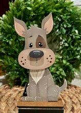 Load image into Gallery viewer, Dog Puppy Standing Set File SVG, Chihuahua Tiered Tray Glowforge, LuckyHeartDesignsCo
