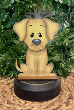 Load image into Gallery viewer, Dog Two Puppy Standing Set File SVG, Pitbull, Poodle, Lab, Golden Retriever, Dachshund, Tiered Tray Glowforge, LuckyHeartDesignsCo
