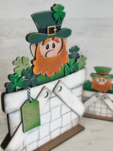 Load image into Gallery viewer, Leprechaun Clover For The Flower Basket Interchangeable File SVG TINY St. Patrick's Day, Horseshoe Gold Glowforge LuckyHeartDesignsCo
