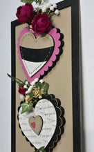 Load image into Gallery viewer, Chunky Heart Flower Vase Vertical Sign File SVG, Stems, Mothers Day, Craft, Love, Farmhouse Valentines Glowforge, LuckyHeartDesignsCo
