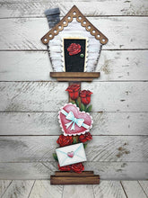 Load image into Gallery viewer, Roses Valentine for the Birdhouse Interchangeable File SVG, Valentine's Day, Love Holiday Shapes, Glowforge, Laser, LuckyHeartDesignsCo

