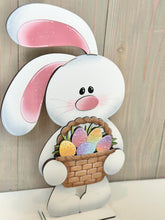 Load image into Gallery viewer, Floppy Easter Bunny Flower Basket Interchangeable File SVG, TINY, Eggs, Carrots, Jelly Beans Spring, Holiday, Glowforge, LuckyHeartDesignsCo
