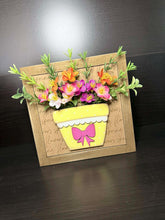 Load image into Gallery viewer, Spring Plant Flower Vase Pot Sign Trio File SVG, Glowforge, Mother's Day, Watering Can, Floral, Grandma, LuckyHeartDesignsCo
