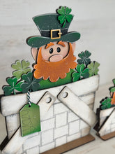 Load image into Gallery viewer, Leprechaun Clover For The Flower Basket Interchangeable File SVG TINY St. Patrick's Day, Horseshoe Gold Glowforge LuckyHeartDesignsCo
