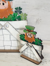 Load image into Gallery viewer, Leprechaun Clover For The Flower Basket Interchangeable File SVG TINY St. Patrick's Day, Horseshoe Gold Glowforge LuckyHeartDesignsCo
