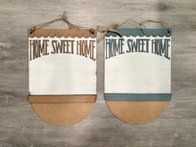 Load image into Gallery viewer, Round and Tag Holiday Door Sign Interchangeable File, SVG Christmas, Easter, Halloween, Fall, Winter, Seasonal, Home, Welcome, glowforge
