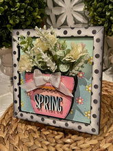 Load image into Gallery viewer, Spring Plant Flower Vase Pot Sign Trio File SVG, Glowforge, Mother's Day, Watering Can, Floral, Grandma, LuckyHeartDesignsCo
