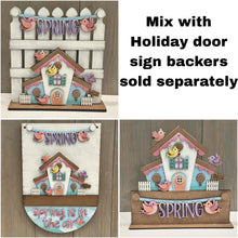 Load image into Gallery viewer, Cinco De Mayo Banner Holiday Door Sign Interchangeable File, SVG, Fence, Standing, Fiesta, Piñata, Cactus, Seasonal Home Welcome, glowforge
