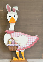 Load image into Gallery viewer, Goose Front Porch Animal Hats Interchangeable File SVG, Goose ONLY, Duck, Outfits, Seasonal, Holiday, Farm, Glowforge, LuckyHeartDesignsCo
