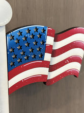 Load image into Gallery viewer, Fourth Of July Flag Interchangeable File SVG, America, USA, Stars and Stripes, Seasonal, Holiday, Glowforge, LuckyHeartDesignsCo

