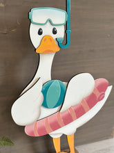 Load image into Gallery viewer, Goose Front Porch Animal Hats Interchangeable File SVG, Goose ONLY, Duck, Outfits, Seasonal, Holiday, Farm, Glowforge, LuckyHeartDesignsCo
