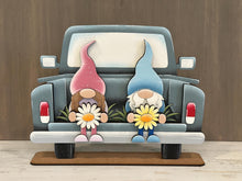 Load image into Gallery viewer, Farm Truck Shelf Sitter Hanging File SVG, Interchangeable Ledge, Fall, Christmas, Hanger, Tiered Tray Glowforge LuckyHeartDesignsCo
