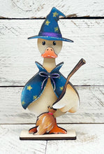 Load image into Gallery viewer, Halloween Goose Standing File SVG, Fall, Pumpkin, Vampire, Witch, Ghost, Mummy, Cute, Pet, Farm Tiered Tray Glowforge, LuckyHeartDesignsCo
