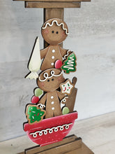 Load image into Gallery viewer, Gingerbread Baking Birdhouse Interchangeable File SVG, Glowforge, Cookie, Christmas, Seasonal, Holiday Shapes, LuckyHeartDesignsCo
