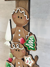 Load image into Gallery viewer, Gingerbread Baking Birdhouse Interchangeable File SVG, Glowforge, Cookie, Christmas, Seasonal, Holiday Shapes, LuckyHeartDesignsCo
