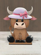 Load image into Gallery viewer, Buffalo Interchangeable Animal Hat File SVG, Bull, Farm, Zoo, Holiday, Pet, Christmas, Halloween, Fall, Yak, Glowforge, LuckyHeartDesignsCo
